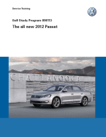 VW - SSP 890113 The all new 2012 Passat 